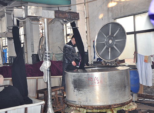 fabric drying process
