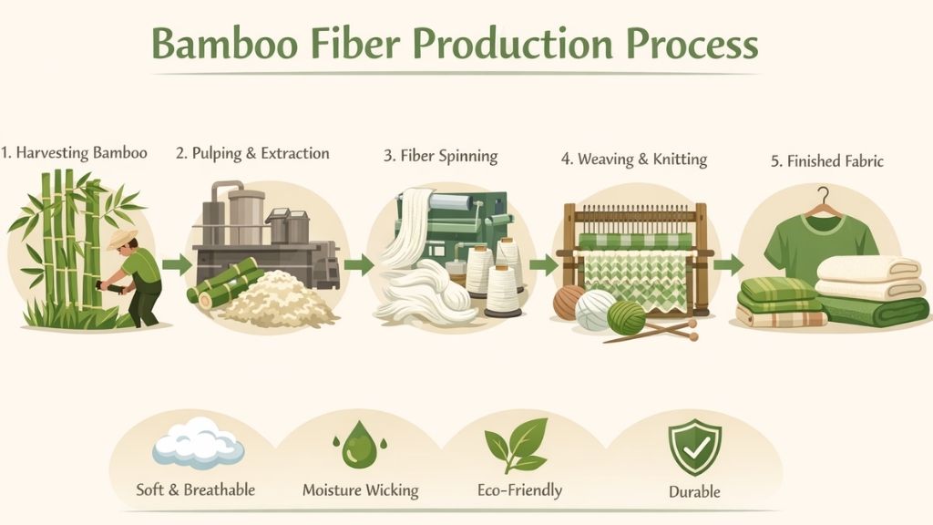 bamboo fiber production process