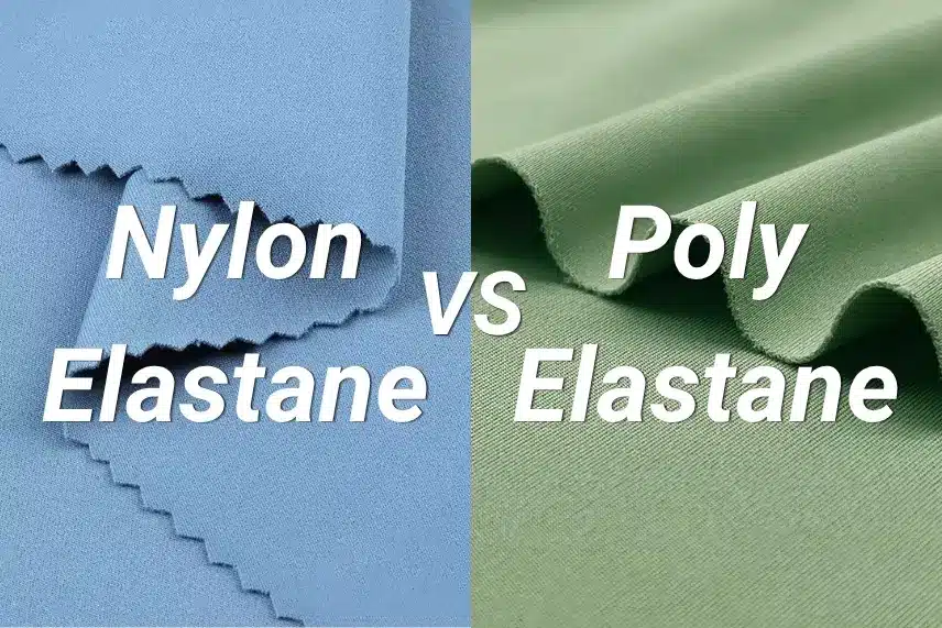 nylon elastane vs polyester elastane